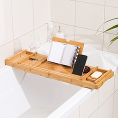 Столик- винница для ванны, большой, дерево Дарим Красиво