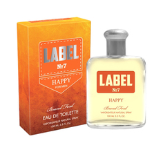 Туалетная вода мужская Label №7 Хэппи (Лейбл №7 Happy), 100 мл 7343717 Delta Parfum