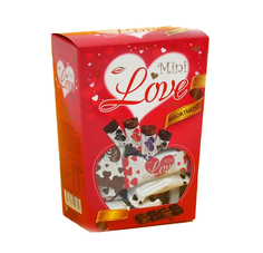 Молочные шоколадные конфеты Love Mini 300г