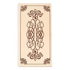 Настольная игра 2 в 1 Витки: шашки Нарды Take It Easy доска 60х60 см 1402874