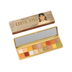 Палетка теней для век Exotic eyes, 18 оттенков, с зеркалом 5383651 Beauty Fox