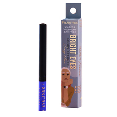 Жидкая подводка для век Bright eyes, цвет синий 5383679 Beauty Fox