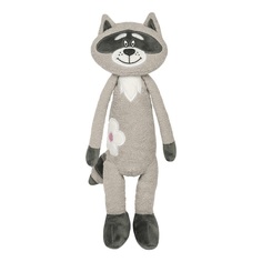 Мягкая игрушка Енотик с цветочком Maxitoys Luxury Slim 33 см