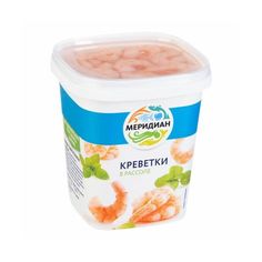 Креветки Меридиан очищенные в рассоле 415 г Meridian