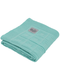 Плед детский вязаный Warm Whiff D-24 Бирюзовый 90x110 см