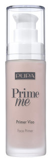 Праймер для лица Prime Me для кожи с желтым оттенком Pupa Prime Me for Face 3 Lilac, 30 мл