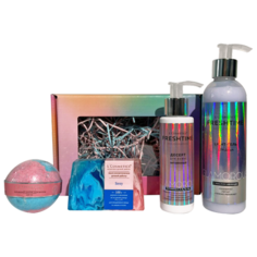 Набор L`Cosmetics Night life Light-гель+десерт+мыло+буршарик+коробка+бумага Lcosmetics