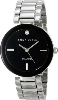 Наручные часы женские Anne Klein 1363BKSV серебристые