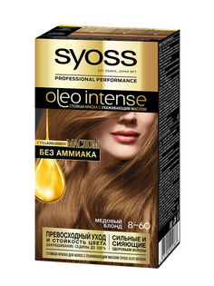 Стойкая краска для волос Syoss Oleo Intense, 8-60 115 мл