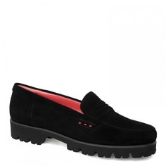 Лоферы женские Pas De Rouge N397 черные 39 EU