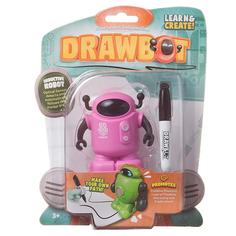 Робот Junfa индуктивный DRAWBOT (движение по линии) DB-3/розовый