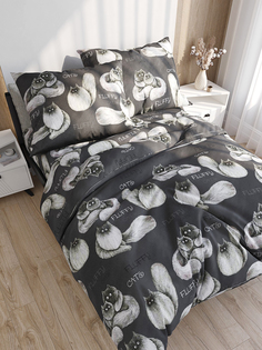 Пододеяльник Котики Котики "Флаффи" 1,5-сп 145х215 см