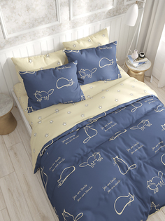 Пододеяльник Котики Котики "Cats/Cats (компаньон)" евро 200х215 см