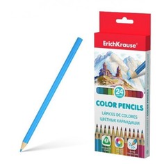 Цветные карандаши трехгранные ErichKrause, 24 цвета, 49888