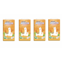 Подгузники-трусики Joonies Standard, размер M 6-11 кг набор 4 х, 52 шт. 2152401239