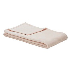 Плед Actuel 130 х 170 см полиэстер 240 г/м² розовый
