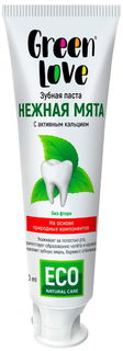Зубная паста Green Love Нежная мята 100мл