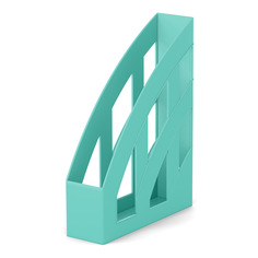 Подставка для бумаг вертикальная пластиковая ErichKrause Office, Pastel Mint, 75мм
