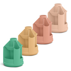 Подставка настольная вращающаяся ErichKrause Mini Desk, Powder, ассорти из 4 цветов