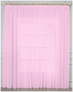 Тюль Amore Mio 2053 400x270 см розовая