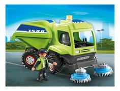 Городские службы: уличная уборочная машина Playmobil