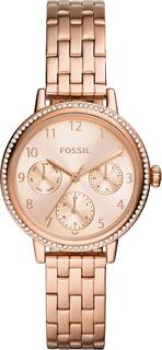 Наручные часы женские Fossil BQ3688 золотистые