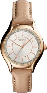 Наручные часы женские Fossil BQ1596IE бежевые