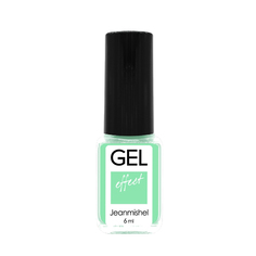 Лак для ногтей Jeanmishel Gel Effect т.246 Светло-ментоловый матовый