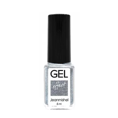 Лак для ногтей Jeanmishel Gel Effect т.171 Искрящийся серебряный