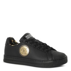 Кеды женские Versace Jeans Couture 72VA3SK8 черные 36 EU