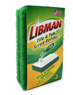 Сменные абразивные насадки щетки для 01161 Heavy Duty Libman 01151, 2 штуки