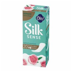 Прокладки ежедневные Ola! Silk Sense Daily Deo Бархатная роза 20 шт