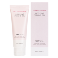 Гель NEXTBEAU Collagen Solution Омолаживающий отшелушивающий с коллагеном, 100 мл