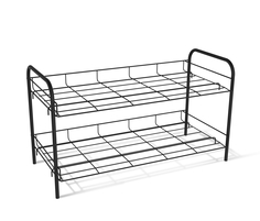 Полка Sheffilton SHT-639-2 черная 65х31х38 см