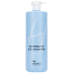 Шампунь Heona Professional Peppermint Ice Shampoo Освежающий с мятой, 1500 мл