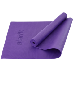 Коврик для йоги и фитнеса StarFit Core FM-101 violet 173 см, 4 мм