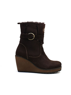 Полусапоги женские Dockers 89092 коричневые 41 RU