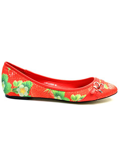 Балетки женские Betsy 134093 красные 40 RU