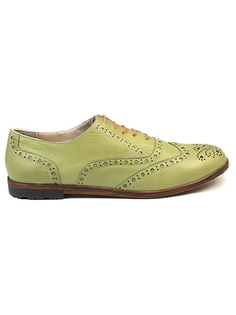 Полуботинки женские Airbox 137163 зеленые 37 RU