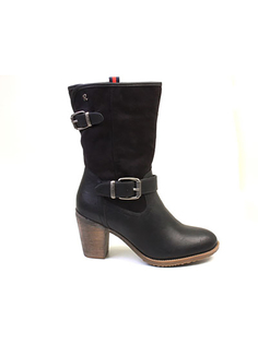 Полусапоги женские Refresh 121122 черные 41 RU