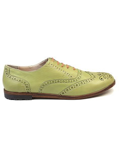 Полуботинки женские Airbox 137163 зеленые 36 RU