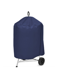 Чехол для гриля Tplus 47 см Compact Kettle 610x490x890 мм (оксфорд 210, синий)