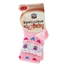 Носки детские Брестские 3086 светло-желтые р. 7-8