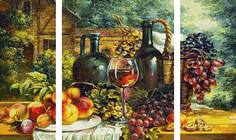 Картина по номерам Schipper (Шиппер) «Натюрморт с виноградом», 9260847