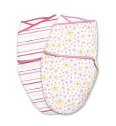 Конверт на липучке Summer Infant Swaddleme LuxeWhisper Quiet размер S-M 2 шт. 58793