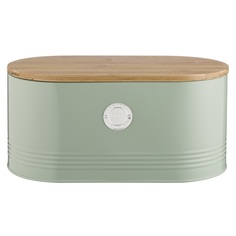 Хлебница "Living", цвет: зеленый Typhoon