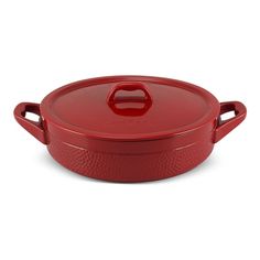 Сотейник Ceraflame Hammered 3,5 л красный