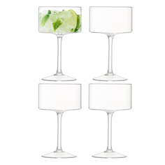 Набор из 4 бокалов-креманок LSA G1069-10-301 Otis Прозрачный