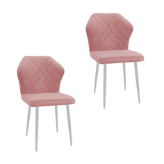 Комплект стульев M-GROUP НИЦЦА Классика белый пудровый 2 шт