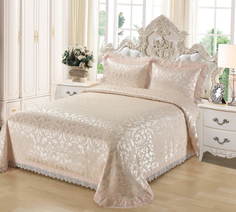 Покрывало Sofi De MarkO Клеопатра Розовыйов 240х260/Пок-Кл-91р-240х260